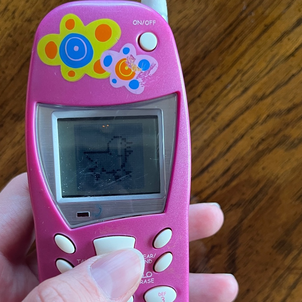 Barbie Pink Floral Toy Phone - Picture 8 of 12